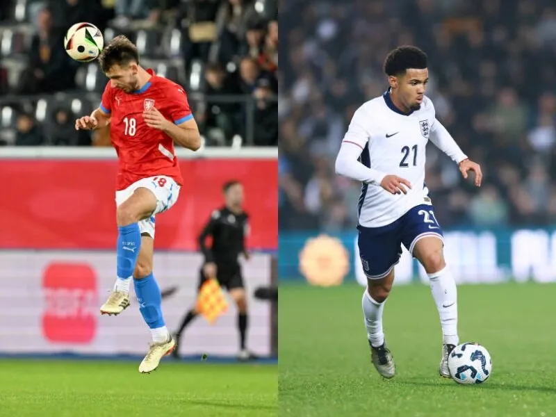U21 CH Séc nhận thất bại trước U21 Anh