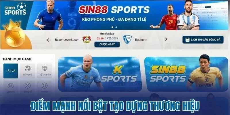 Điểm mạnh nổi bật tạo dựng thương hiệu