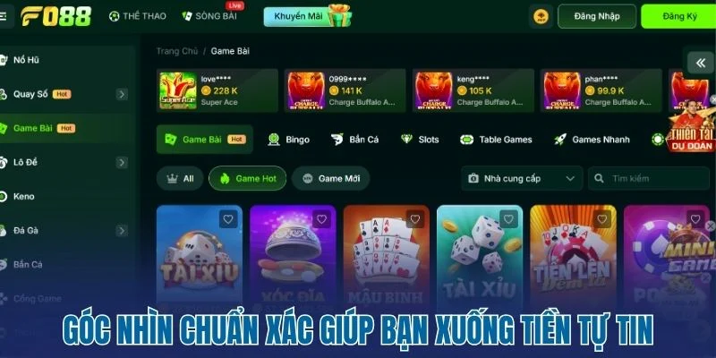 Góc nhìn chuẩn xác giúp bạn xuống tiền tự tin