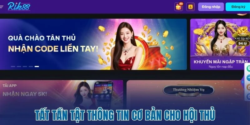 Tất tần tật thông tin cơ bản cho hội thủ
