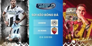 Soi kèo nhà cái Udinese vs AS Roma