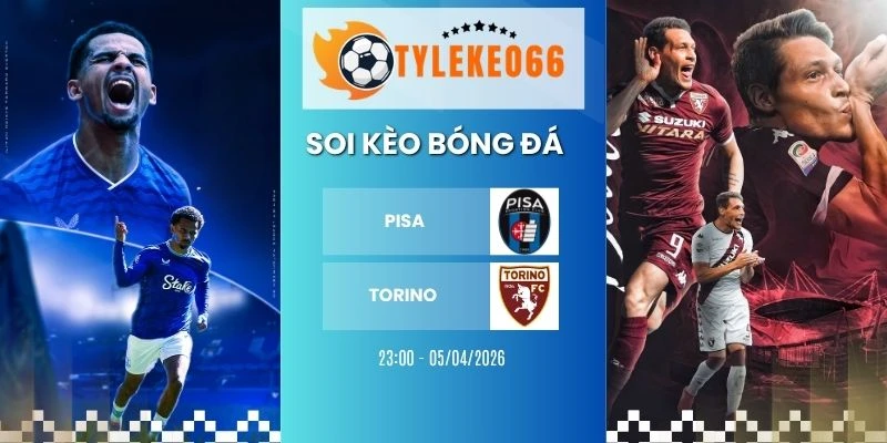 Soi kèo nhà cái Pisa vs Torino hôm nay ngày 05/04/2026 - Serie A